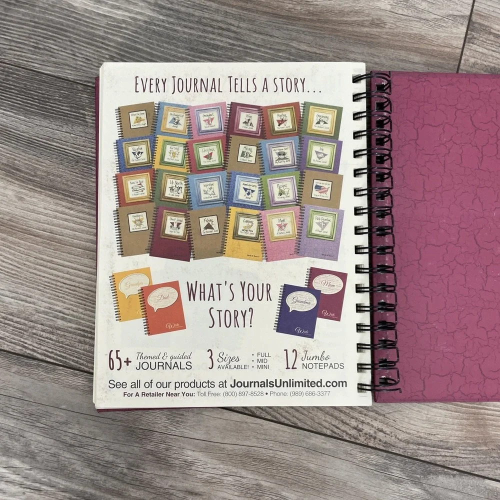 Guided Wine Journal by Jounals Unlimited Write it Down Series